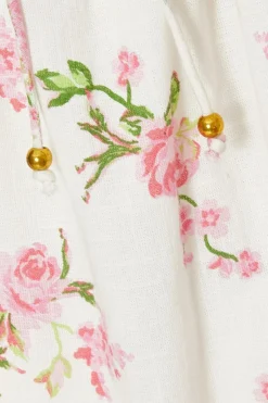 Quiz Pink Floral Puff Sleeve Mini Dress Best