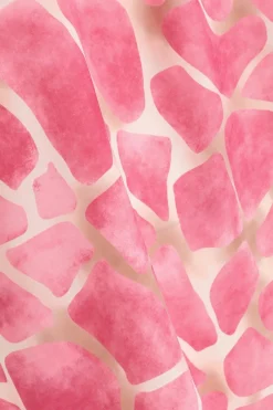 Quiz Pink Giraffe Print Bardot Top Online