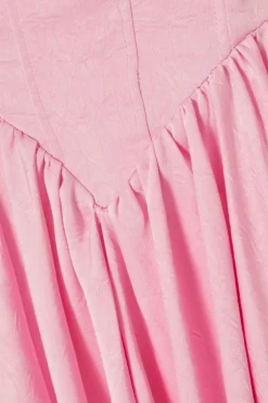 Quiz Satin Corset Mini Dress Pink Sale