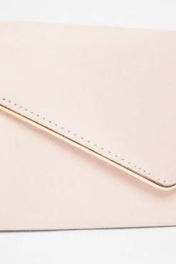 Quiz Thin Clutch Bag Pink Outlet