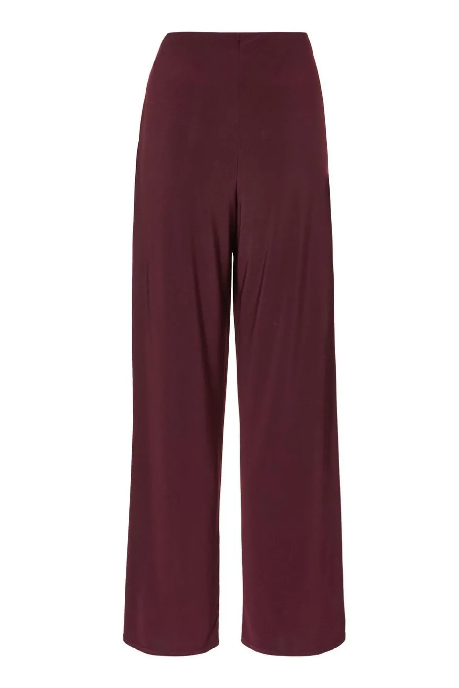 Quiz Buckle Wide Leg Trousers Plum New