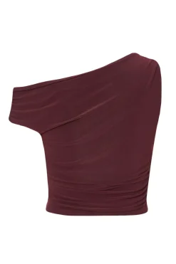Quiz Drop Sleeve Top Plum Outlet