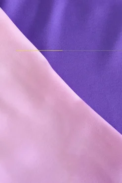 Quiz Purple Satin Ombre Slip Maxi Dress Online