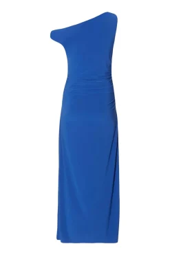 Quiz Royal Blue Asymmetric Midaxi Dress Online