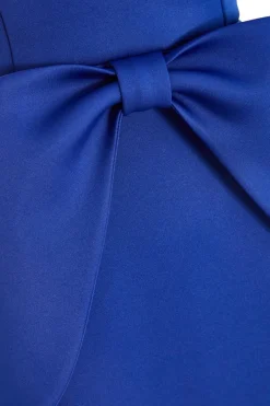 Quiz Royal Blue Bandeau Midaxi Dress Outlet