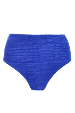 Quiz Royal Blue Crinkle Bikini Bottoms Discount