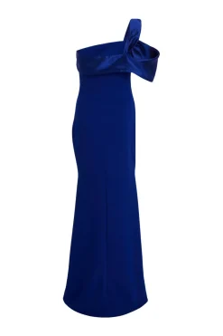 Quiz One Shoulder Maxi Dress Royal Blue Best