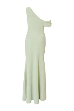 Quiz Drop Sleeve Maxi Dress Sage Sale