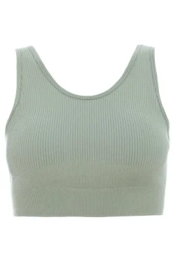 Quiz Sage Seamless Strappy Crop Top Online