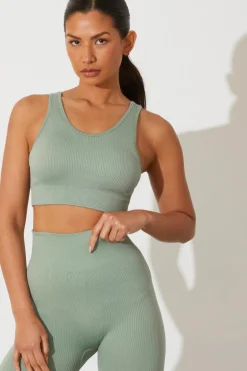 Quiz Sage Seamless Strappy Crop Top Online