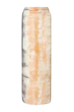 Quiz Satin Marble Print Maxi Skirt Best