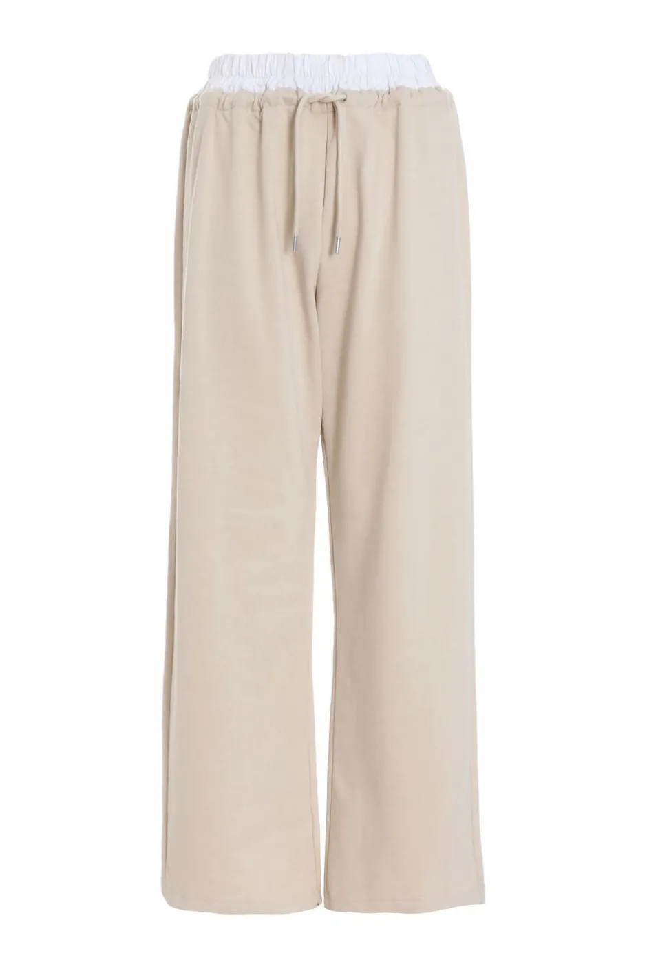 Quiz Satin Wide Leg Double Waist Jogger Hot