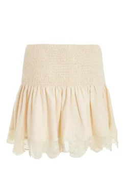 Quiz Stone Crochet Trim Mini Skirt Best