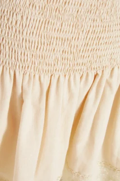 Quiz Stone Crochet Trim Mini Skirt Best