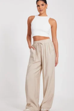 Quiz Stone Diamante Palazzo Trousers