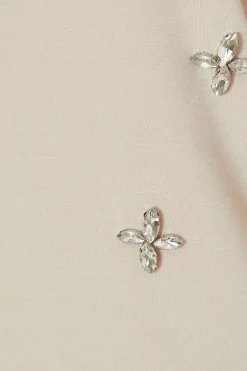 Quiz Stone Gem Detail Top Discount