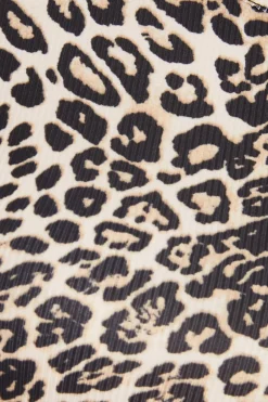 Quiz Stone Leopard Print Cropped T-shirt Online
