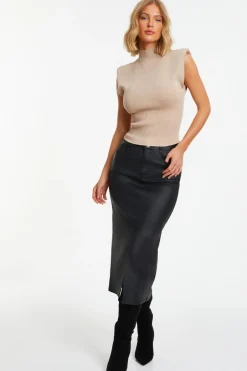 Quiz Stone Seamless Knitted Vest New