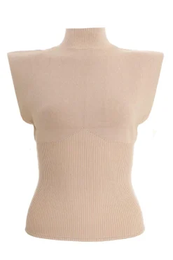 Quiz Stone Seamless Knitted Vest New