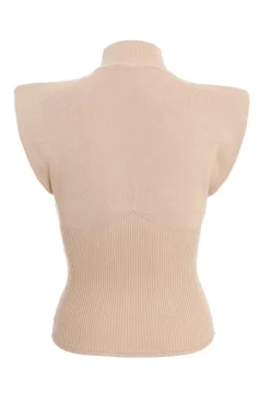 Quiz Stone Seamless Knitted Vest New