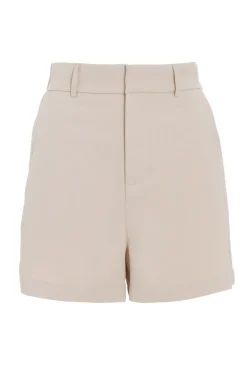 Quiz Tailored Shorts Stone Best