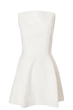 Quiz White Bow Back Mini Dress Clearance