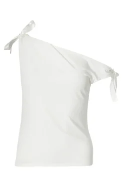 Quiz White Bow Detail Top New