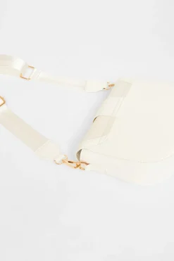 Quiz Cross Body Bag White Clearance
