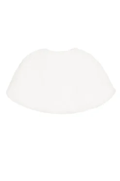 Quiz Faux Fur Wrap White Online