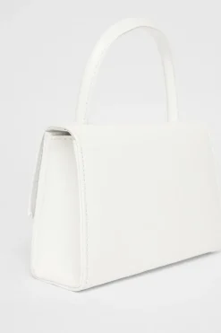 Quiz White Heart Detail Bag New