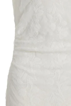 Quiz White Jacquard Midaxi Dress Discount