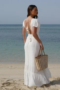 Quiz White Lace Maxi Dress Best