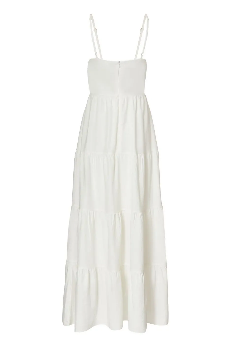 Quiz White Linen Corset Maxi Dress Best