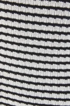 Quiz White Stripe Midaxi Dress Hot